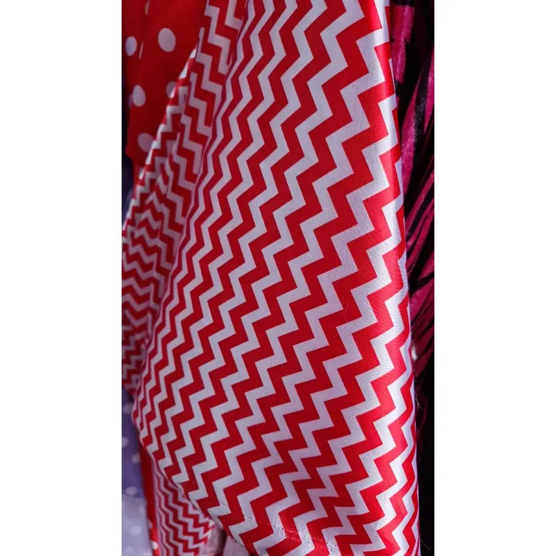 Tela Razo Estampado Patrones Navideños (1 Metro)