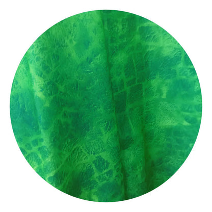 Tela Velour Verde 1m Animal Print Cocodrilo O Reptil Verde Velour