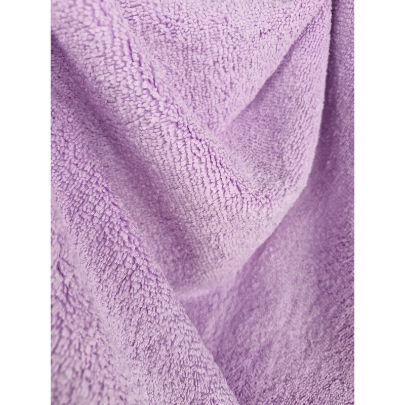 Tela Toalla Microfibra  Alta Absorción Multiusos (2 Mts) Lila Microfibra