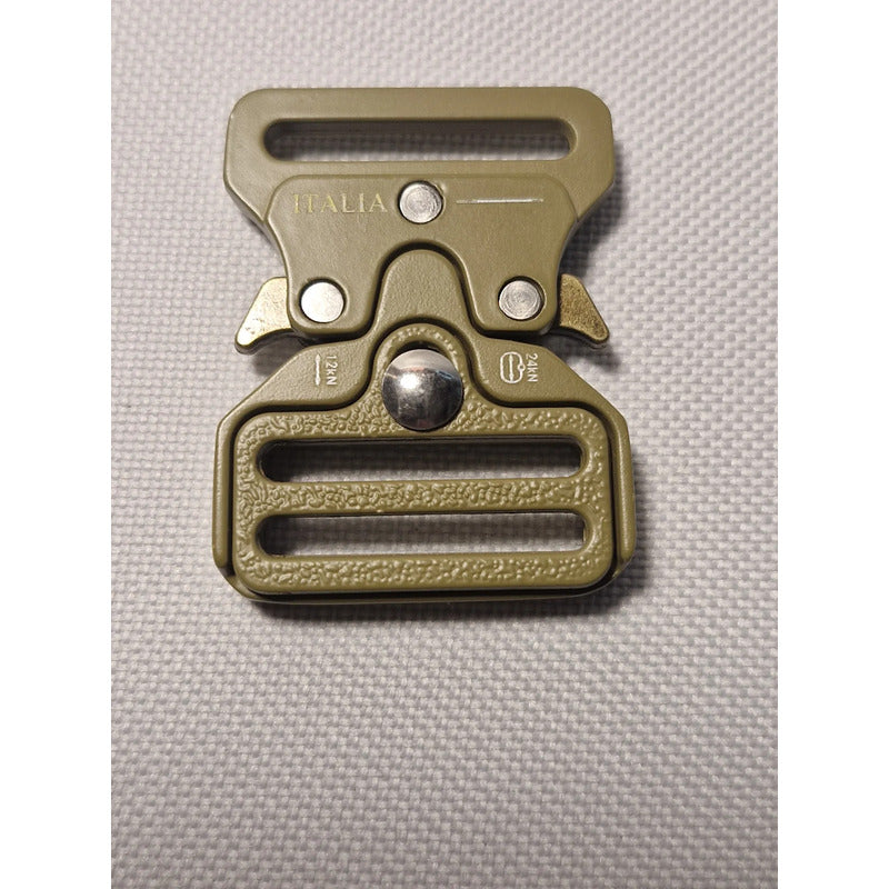Hebilla Para Cinturón O Mochila Táctico De 2.54cms Dorada Lisa 1 Pulgada 2.54cms