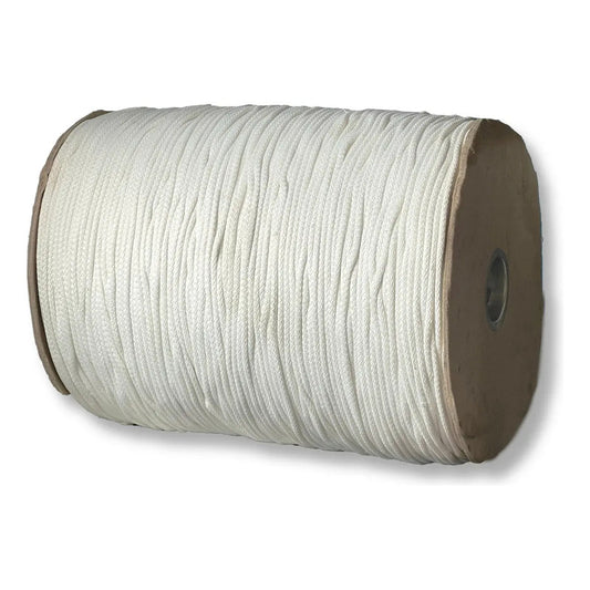 Piola Ferretera Blanca Polipropileno Regalosmini 4mm 150m 10kg Calibre 4mm