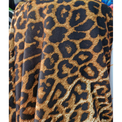 Tela Dubetina De Leopardo ( 1 Metro). Leopardo Estampado