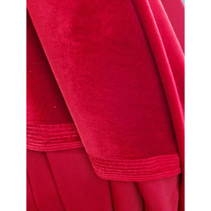 Tela Terciopelo Stretch ( 1 Metro) Rojo Terciopelo Stretch