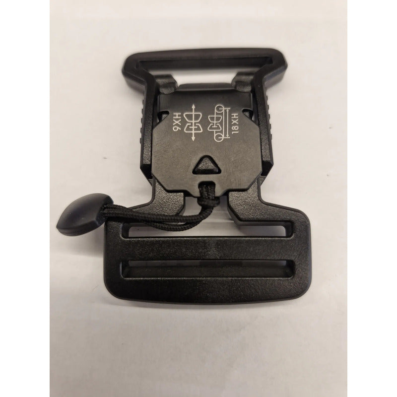 Hebilla Mochila Magnética Táctica De Acetal 1 1/2 PLG 38mm Negro