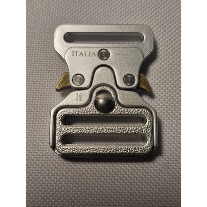 Hebilla Para Mochila Táctico Metal De 2.54cms Plata