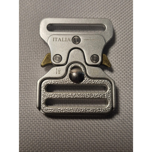 Hebilla Para Mochila Táctico Metal De 2.54cms Plata
