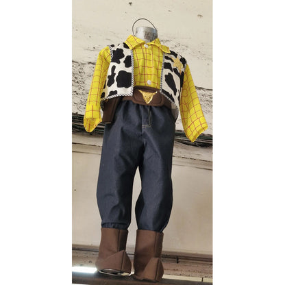 Tela Bombay  Estampada De Woody ( 1 Metro) Amarillo Bombay Woody