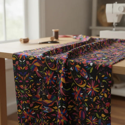 Tela Estampada Patrones México Tenango Mayoreo (10 Metros)