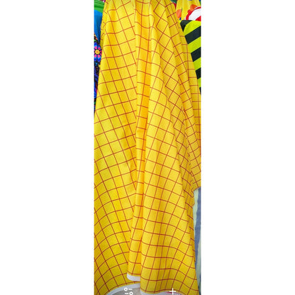 Tela Bombay  Estampada De Woody ( 1 Metro) Amarillo Bombay Woody