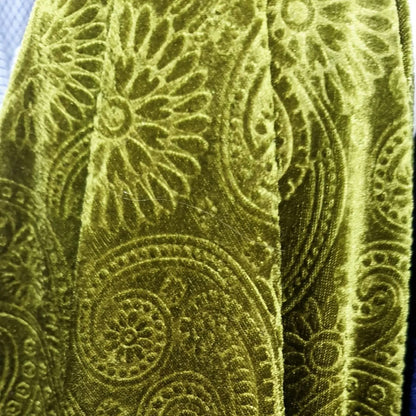 Terciopelo Con Relieve Para Baile De Chinelos (1 Metro)