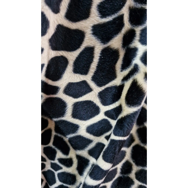 Tela Velboa Con Diseño De Reptil Elegancia Exótica (1m)