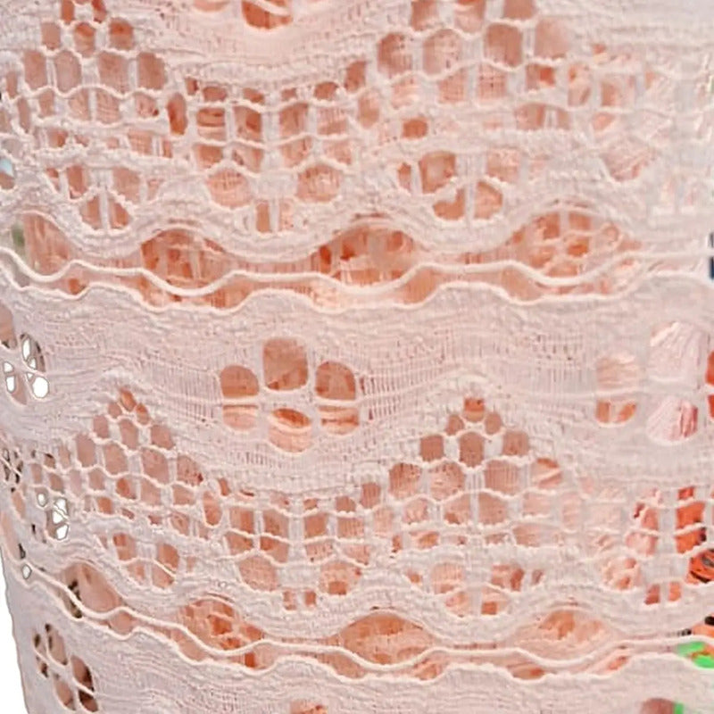 Encaje De Tira O Para Rasgar Varios Colores (1 M) Rosa Claro