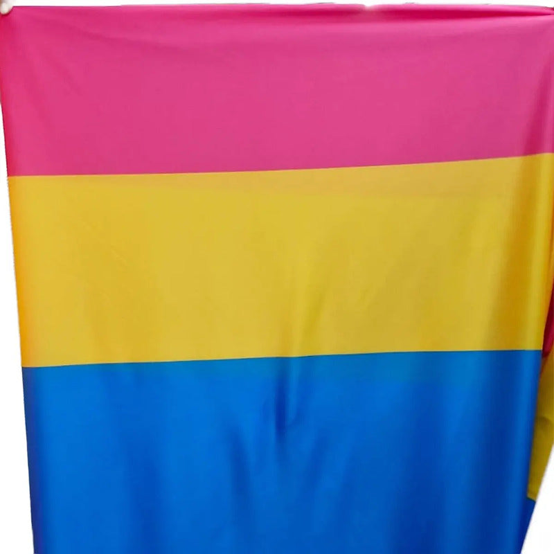 Tela Para Banderas Lgbtq+ Pansex, Bisex, Lesbo, Gay, Oso Rosa Chicle Pansexual