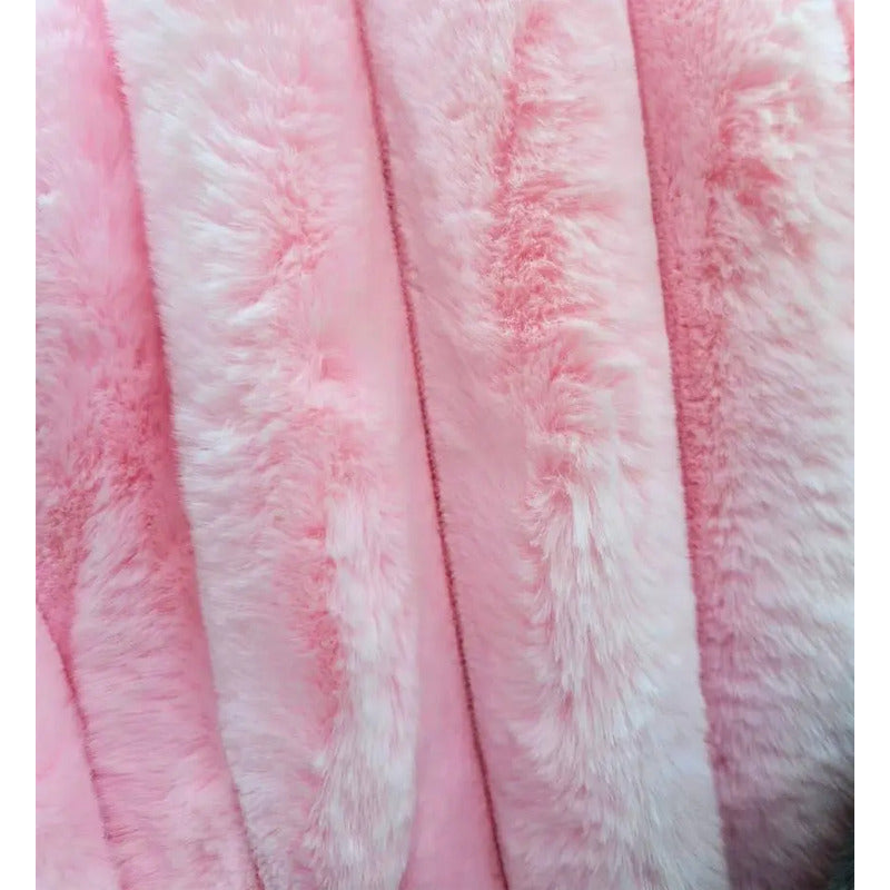 Tela Peluche Suave Tipo Rabbit (1 Metro)
