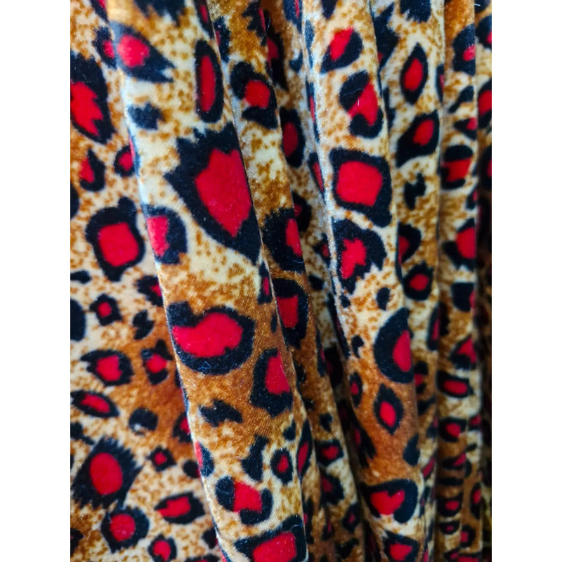 Tela De Terciopelo Estampado (1 Metro)