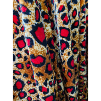 Tela De Terciopelo Estampado (1 Metro)
