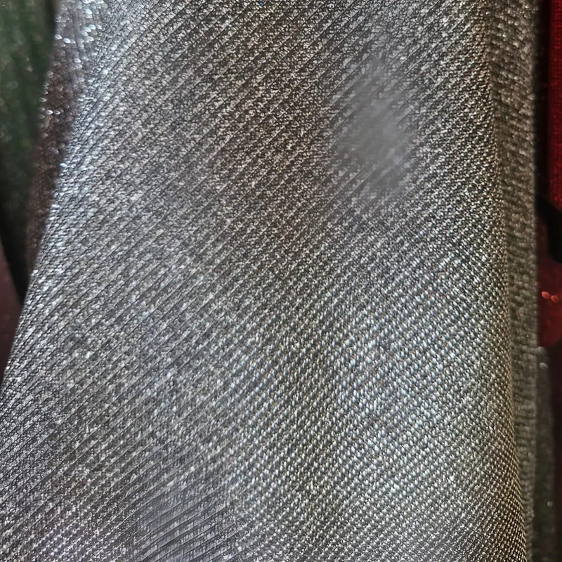 Tela De Punto Con Glitter Vestidos De Gala Graduaciones(1 M) Gris Oscuro