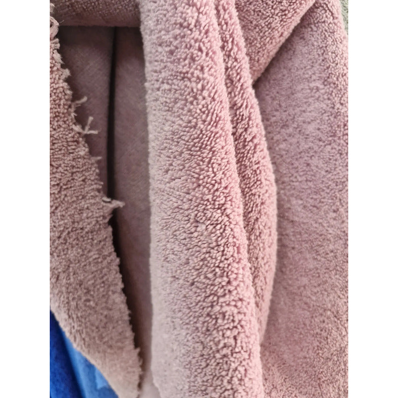 Tela Toalla Microfibra  Alta Absorción Multiusos (2 Mts) Palo De Rosa Microfibra