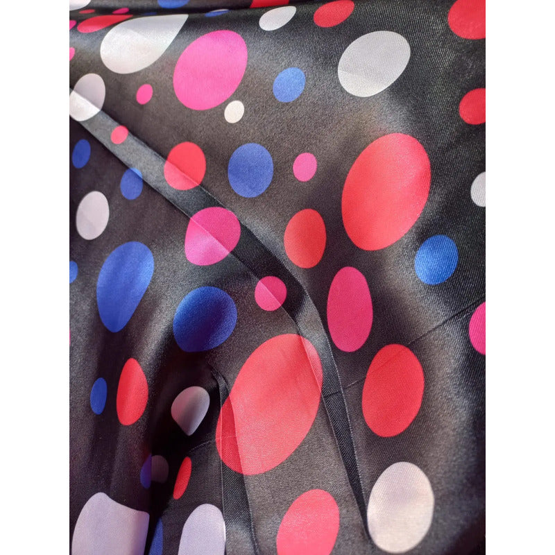 Tela Satinada Estampado Con Diseños Poker/lgbt/cuadrille 1m