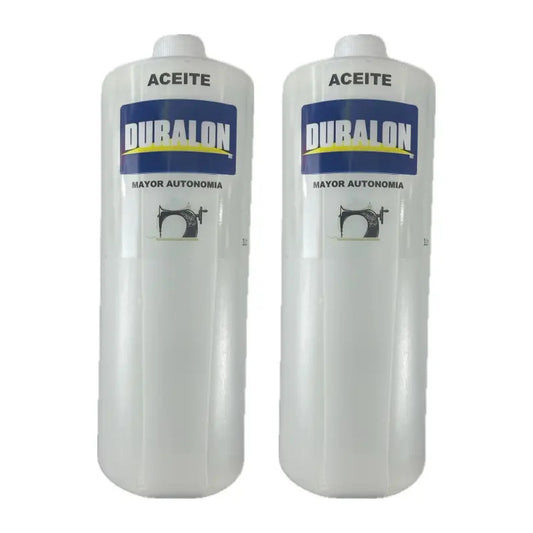 Aceite Duralon para máquina de coser 1 L, paquete 2 piezas