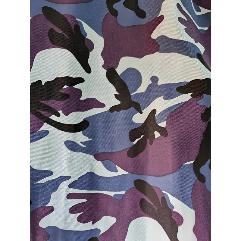 Tela Gabardina Con Estampados De Camuflaje (1 Metro)