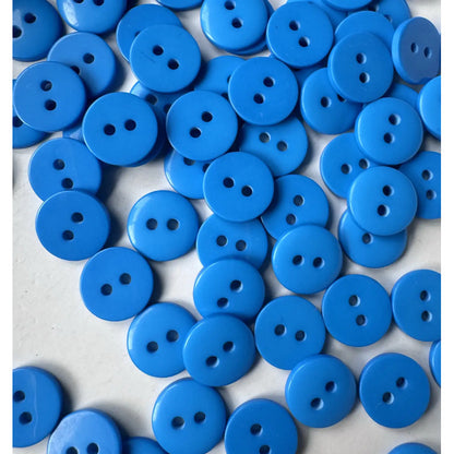 Boton 2 Hoyos 13mm Trikel / Bote Con 100pz / Elige Tu Color