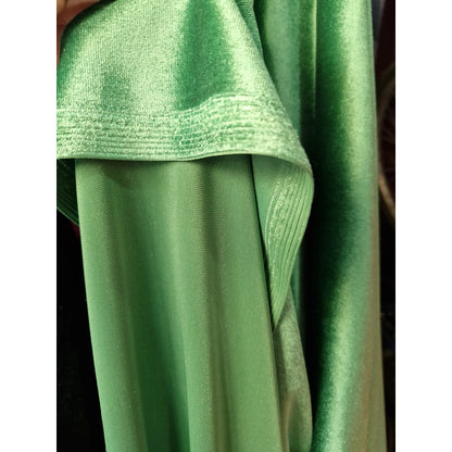 Tela Terciopelo Stretch ( 1 Metro) Verde Terciopelo Stretch