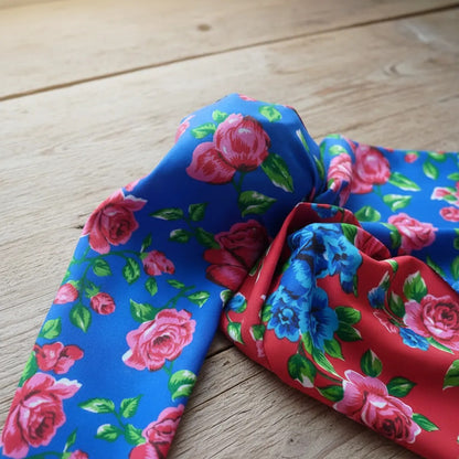 Tela Estampada Con Flores Varios Colores (1 Metro)