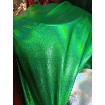 Tela Lycra De Colores Tornasol Metalizados (1m)