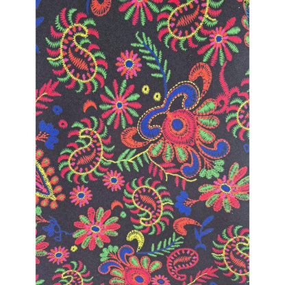 Tela Estampada Patrones Mexicanos, Bordados, Rosas (1 M)