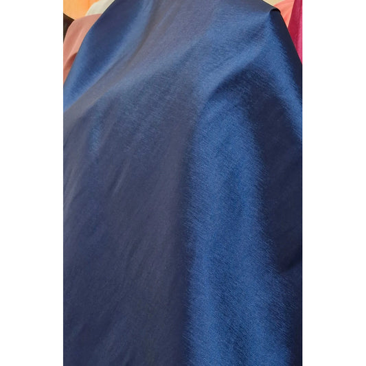 Tela Tafeta Stretch Para Vestidos De Gala Y Damas (1 Metro) Azul Petróleo