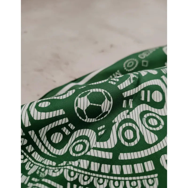 Pañuelo Paliacate México Mundial Verde (12pzas.) Verde Calendario Azteca Unica