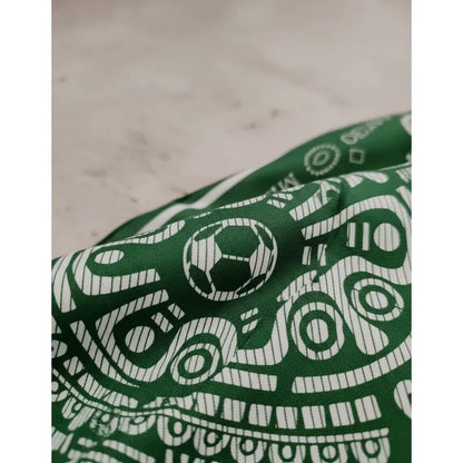 Pañuelo Paliacate México Mundial Verde (12pzas.) Verde Calendario Azteca Unica