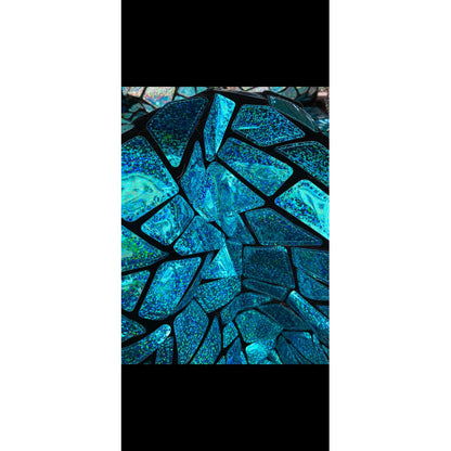 Tela Premium De Terciopelo Con Espejo Vestuario Circo (5m) Turquesa Holografico Terciopelo Espejo