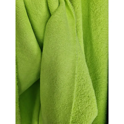 Tela Toalla Microfibra  Alta Absorción Multiusos (2 Mts) Verde Limón Microfibra