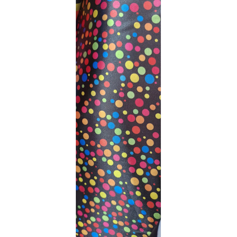 Tela Moño Disfraz Sombrerero Satín ( 1metro) Multicolor Satin Sombrerero