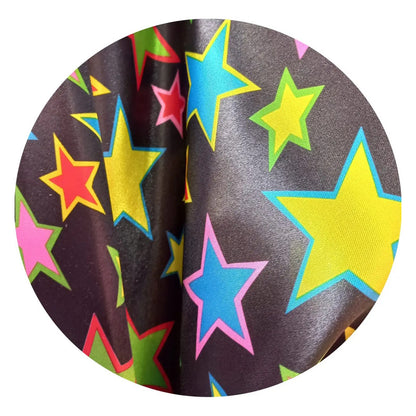 Tela Satinada Estampado Con Diseños Poker/lgbt/cuadrille 1m