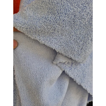 Tela Toalla Microfibra  Alta Absorción Multiusos (2 Mts) Azul Cielo Microfibra