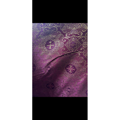 Tela Jacquard Litúrgica Para Iglesia Altar 2m Bugambilia Litúrgico