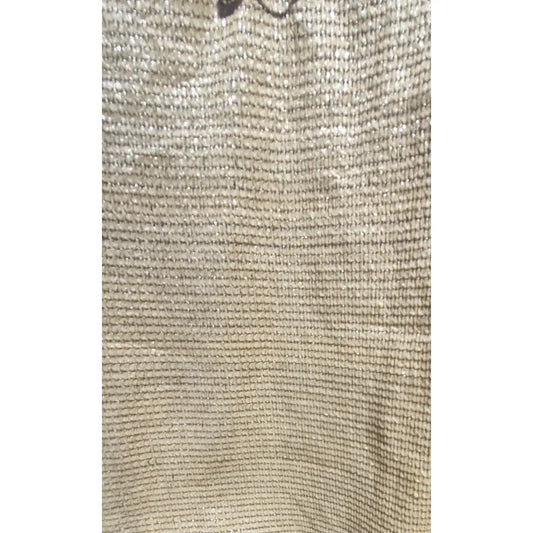 Malla Sombra Hdpe 90% 1 Metro Uv Reforzada Beige