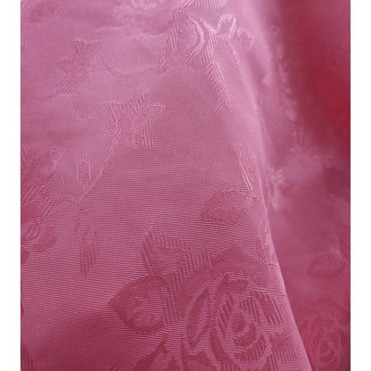 Tela Raso Jaquard, Vestidos (1metro) Rosa Relieve