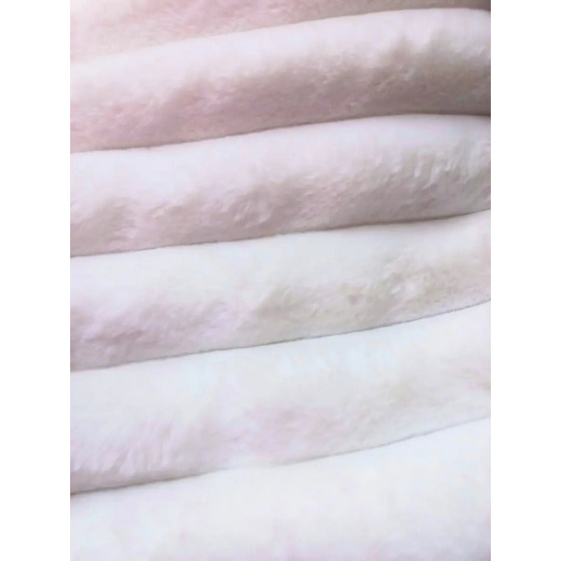 Tela Peluche Suave Tipo Rabbit (1 Metro)