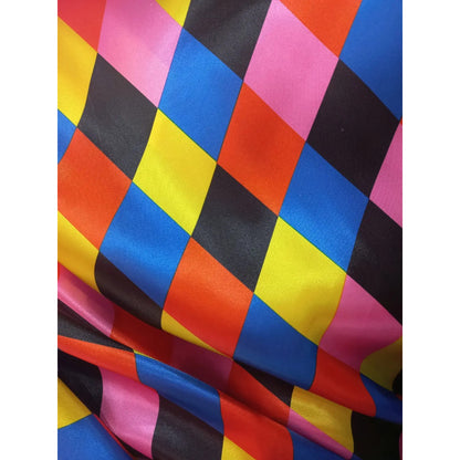 Tela Satinada Estampado Con Diseños Poker/lgbt/cuadrille 1m