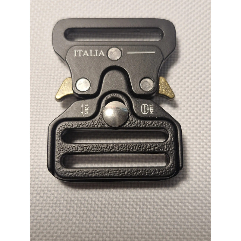 Hebilla Para Mochila Táctico Metal De 2.54cms Negra.