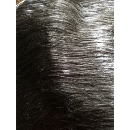 Tela Peluche Premium Pelo Largo ( 50cm) Negro Peluche