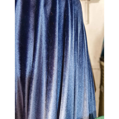 Tela Terciopelo Stretch ( 1 Metro) Azul Marino Terciopelo Stretch