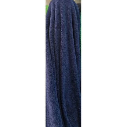 Tela Toalla Microfibra  Alta Absorción Multiusos (2 Mts) Azul Marino Microfibra