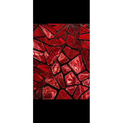 Tela Premium De Terciopelo Con Espejo Vestuario Circo (5m) Rojo Holografico Terciopelo Espejo