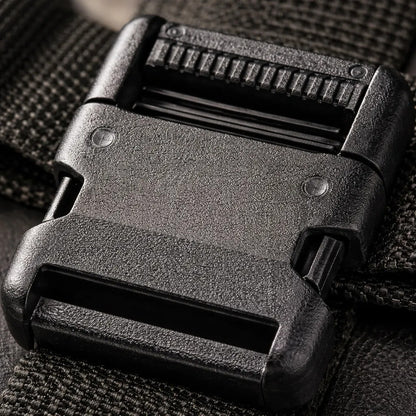 Hebilla Táctica Mochila Plástico Robusta 2 PLG - 4pz. Negro Liso 2 Pulgadas
