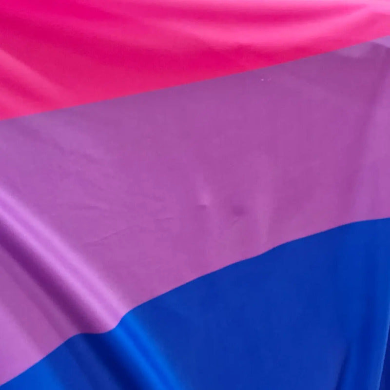 Tela Para Banderas Lgbtq+ Pansex, Bisex, Lesbo, Gay, Oso Rosa Chicle Bisexual